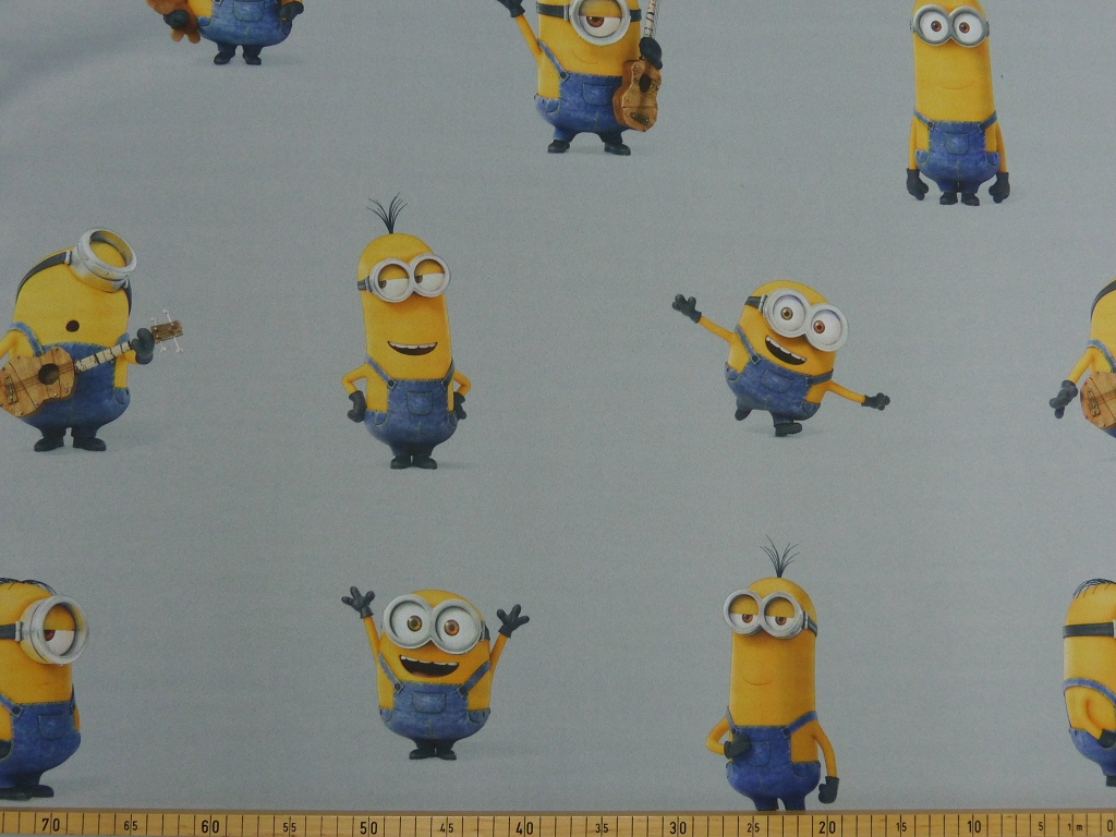 Verdunklungsstoff Druck Minions License prints | Genres | Stoffe English