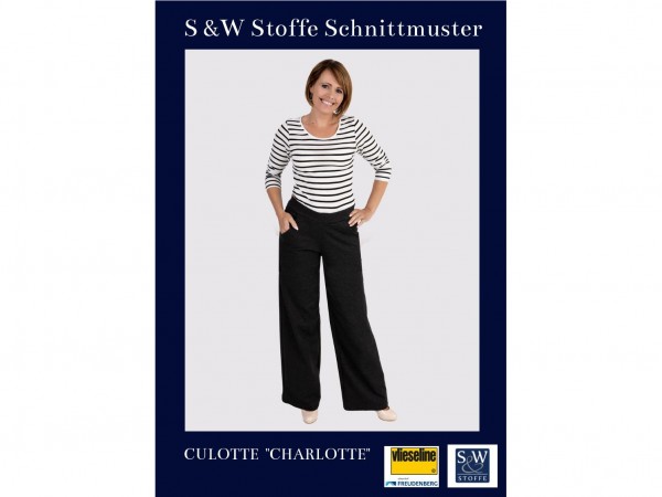 Schnittmuster Culotte "Charlotte" by S&W Stoffe