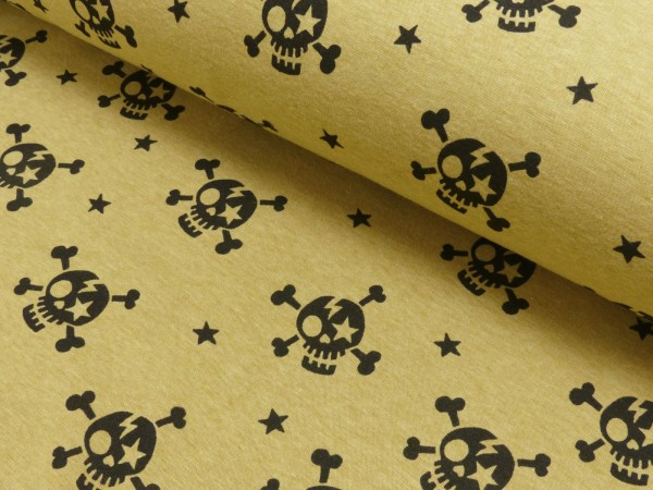 Alpenfleece Druck Skulls