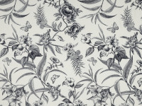 Viskose Leinen Druck Blumen Viskose Leinen Druck Blumen