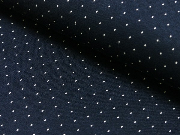 Viscose Jersey Druck Punkte