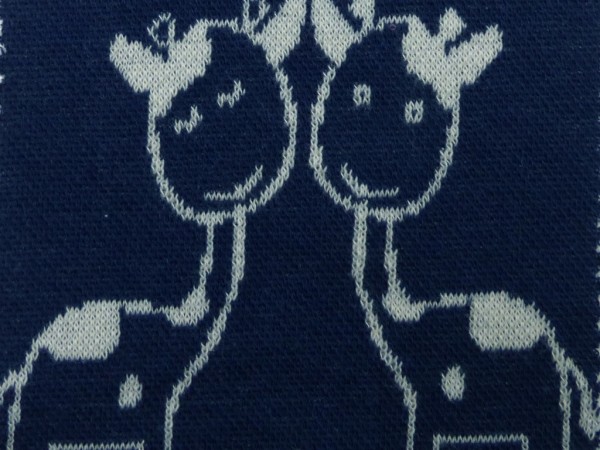Baumwoll Jacquard Giraffe