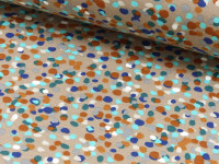 Baumwoll Jersey Druck Punkte Baumwoll Jersey Druck Punkte