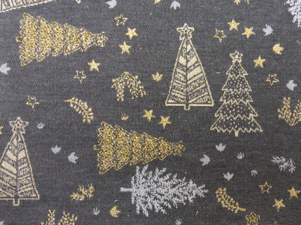 Jacquard Lurex Weihnachten