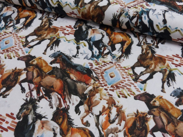 Canvas Digital Druck Horses