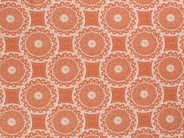 Viskose Leinen Mandala