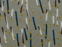 Preview: Viskose Jersey Druck Striche Preview: Viskose Jersey Druck Striche