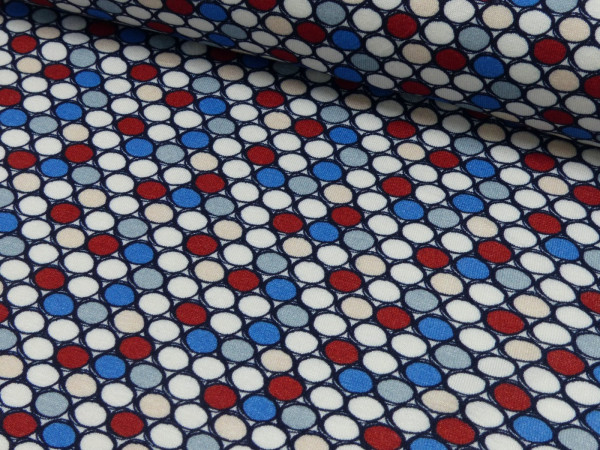 Viskose Jersey Dots