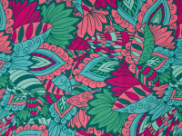 Viskose Popeline Druck Pflanzen Viskose Popeline Druck Pflanzen