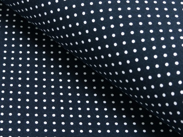 Baumwoll Jersey Druck Pindots