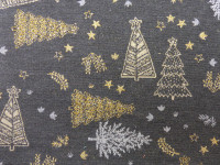 Jacquard Lurex Weihnachten Jacquard Lurex Weihnachten