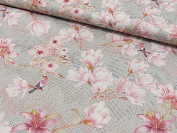 Baumwoll Satin Druck