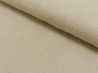 Leinen Viskose Stickerei Leinen Viskose Stickerei