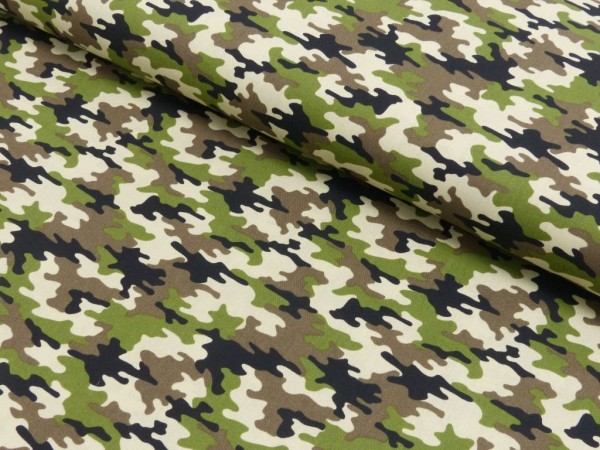 Baumwoll Druck Camouflage