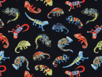 Baumwoll Jersey Druck Chameleon Baumwoll Jersey Druck Chameleon