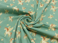 Vorschau: Baumwoll Jersey Digital Druck Fairyland - Unicorn Vorschau: Baumwoll Jersey Digital Druck Fairyland - Unicorn