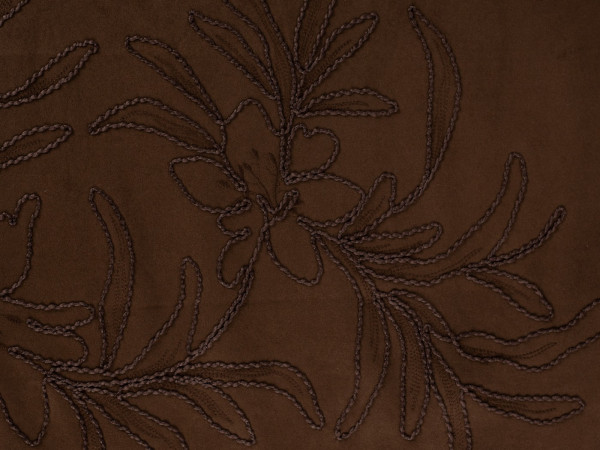 Scuba Suede Stickerei