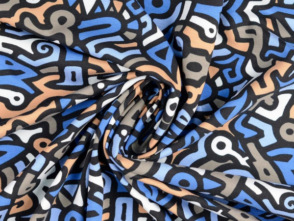 Baumwoll Jersey Druck