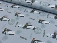 Baumwoll Jersey Digital Druck Playmobil Baumwoll Jersey Digital Druck Playmobil