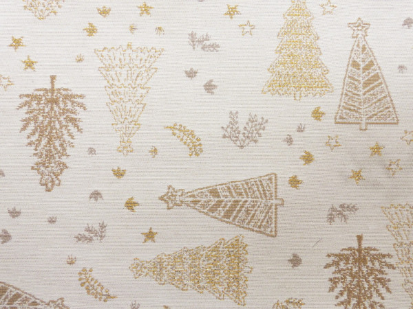 Jacquard Lurex Weihnachten