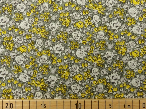 Baumwoll Druck Blümchen
