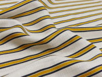 Vorschau: Baumwoll Leinen Druck Streifen 'Italy' Vorschau: Baumwoll Leinen Druck Streifen 'Italy'