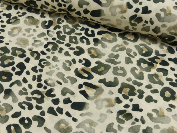 Viskose Digitaldruck Leo