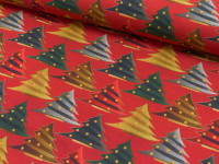Baumwoll Druck Weihnachten Christbaum Baumwoll Druck Weihnachten Christbaum