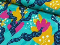 French Terry Digital Druck angeraut 'Colourful' French Terry Digital Druck angeraut 'Colourful'