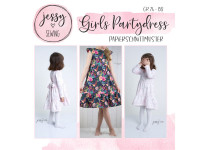 Schnittmuster Girls Partydress by Jessy Sewing Schnittmuster Girls Partydress by Jessy Sewing