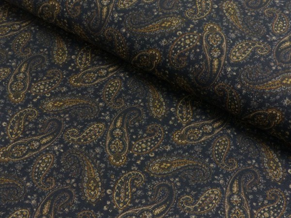 Baumwoll Polyester Paisley Druck