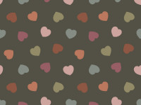 French Terry Druck Herzen French Terry Druck Herzen