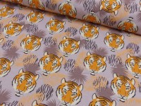 Baumwoll Jersey Druck Stay Wild Baumwoll Jersey Druck Stay Wild