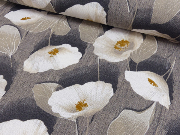 Deko Druck Mohnblume