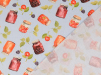 Vorschau: Baumwoll Digital Druck Marmelade Vorschau: Baumwoll Digital Druck Marmelade