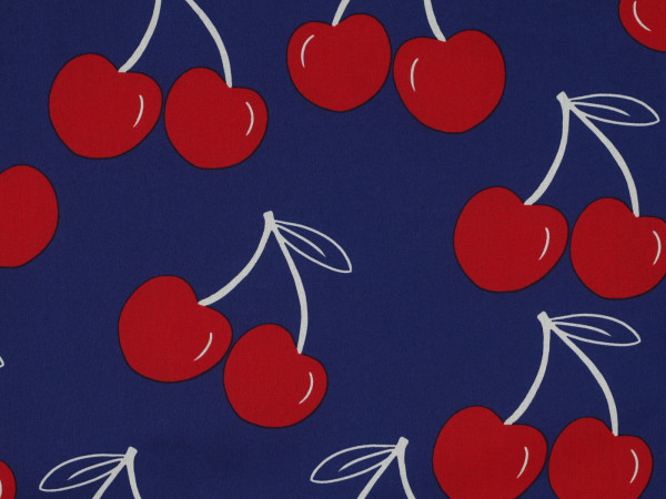 Baumwolle beschichtet Kirschen