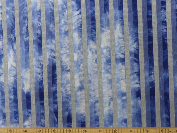 Jersey Batik Streifen