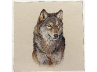 Gobelin Panel "Wolf" - für Kissen, Taschen etc. Gobelin Panel "Wolf" - für Kissen, Taschen etc.