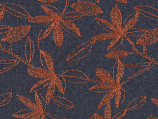 Jeans Stickerei Blumen