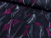 French Terry Digital Druck - Leaves French Terry Digital Druck - Leaves