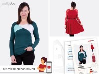 Schnittmuster "Mellie" Raglanshirt by pattydoo Schnittmuster "Mellie" Raglanshirt by pattydoo