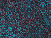 Viskose Stretch Druck Mandala Viskose Stretch Druck Mandala