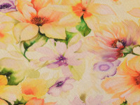 Viskose Strick Digitaldruck Blumen Viskose Strick Digitaldruck Blumen