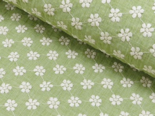 Polyester Baumwoll Stickerei