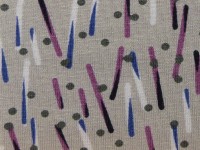 Preview: Viskose Jersey Druck Striche Preview: Viskose Jersey Druck Striche