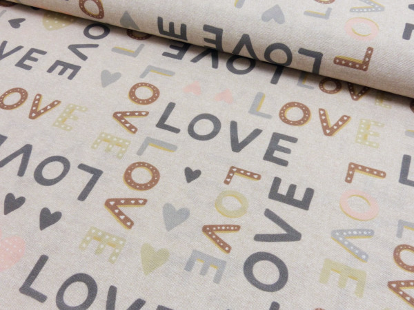 Deko Digital Druck LOVE
