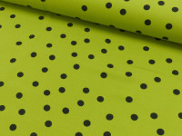Viskose Twill Druck Dots Viskose Twill Druck Dots