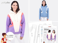 Schnittmuster "Hailey" Hoodie & Sweatshirt by pattydoo Schnittmuster "Hailey" Hoodie & Sweatshirt by pattydoo
