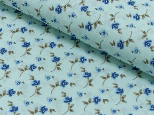Baumwoll Druck Floral Ella