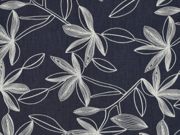 Jeans Stickerei Blumen